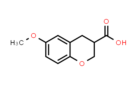 CAS No. 182570-26-9, 6-Methoxychromane-3-carboxylic acid