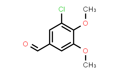 CAS No. 18268-68-3, 3-Chloro-4,5-dimethoxybenzaldehyde