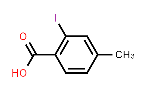 CAS No. 1829-21-6, 2-Iodo-4-methylbenzoic acid