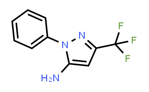 CAS No. 182923-55-3, 1-Phenyl-3-(trifluoromethyl)-1H-pyrazol-5-amine