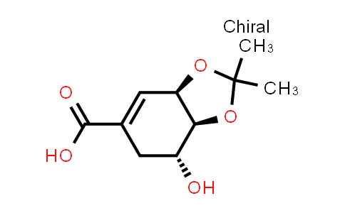 CAS No. 183075-03-8, 3,4-Oxoisopropylideneshikimic acid
