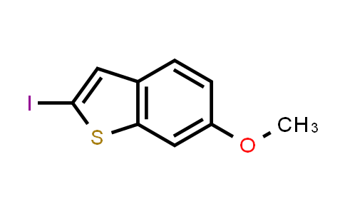 CAS No. 183133-89-3, 2-Iodo-6-methoxybenzo[b]thiophene