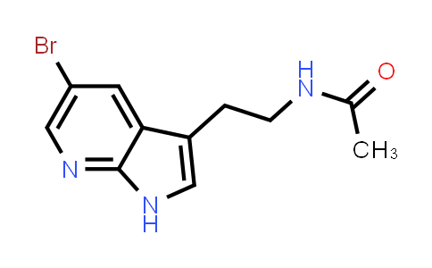 CAS No. 183208-14-2, Acetamide, N-[2-(5-bromo-1H-pyrrolo[2,3-b]pyridin-3-yl)ethyl]-