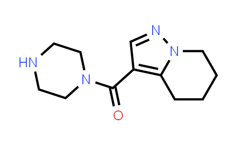 CAS No. 1832528-35-4, Piperazin-1-yl(4,5,6,7-tetrahydropyrazolo[1,5-a]pyridin-3-yl)methanone