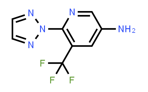 CAS No. 1832582-59-8, 6-(2H-1,2,3-Triazol-2-yl)-5-(trifluoromethyl)pyridin-3-amine