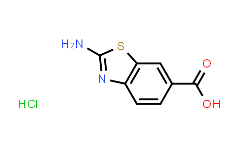 CAS No. 18330-76-2, 2-Aminobenzo[d]thiazole-6-carboxylic acid hydrochloride