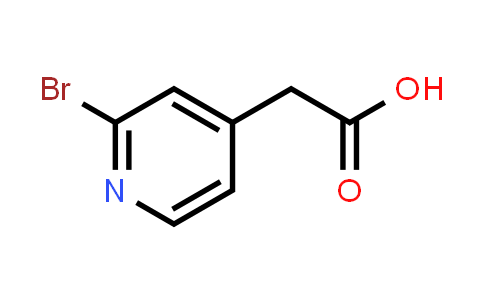 CAS No. 183483-29-6, 2-(2-Bromopyridin-4-yl)acetic acid