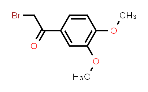 CAS No. 1835-02-5, 2-Bromo-1-(3,4-dimethoxy-phenyl)-ethanone