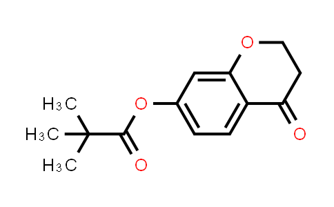 CAS No. 1835289-43-4, 4-Oxochroman-7-yl pivalate