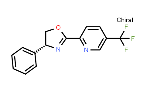 CAS No. 1835671-08-3, (R)-4-Phenyl-2-(5-(trifluoromethyl)pyridin-2-yl)-4,5-dihydrooxazole