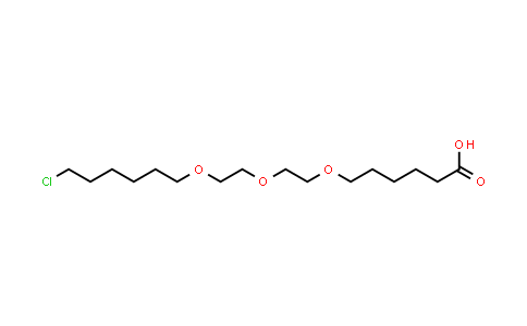 CAS No. 1835705-78-6, 6-(2-(2-((6-Chlorohexyl)oxy)ethoxy)ethoxy)hexanoic acid