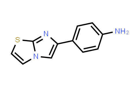 CAS No. 183668-02-2, 4-(Imidazo[2,1-b]thiazol-6-yl)aniline