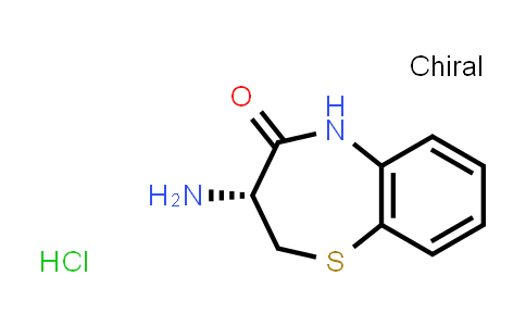 CAS No. 1838205-68-7, (R)-3-Amino-2,3-dihydrobenzo[b][1,4]thiazepin-4(5H)-one hydrochloride