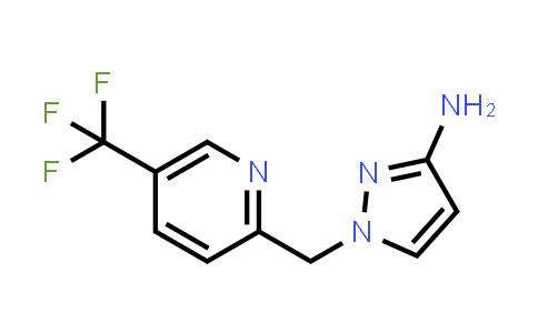 DY534349 | 1838653-58-9 | 1-((5-(Trifluoromethyl)pyridin-2-yl)methyl)-1H-pyrazol-3-amine