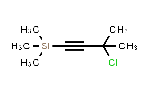 CAS No. 18387-63-8, (3-Chloro-3-methylbut-1-yn-1-yl)trimethylsilane