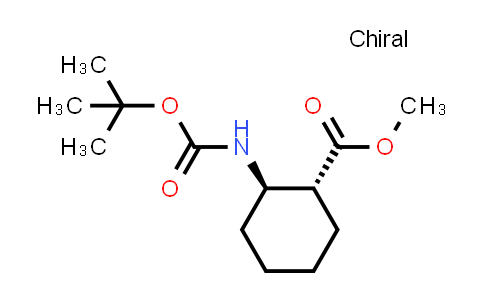 CAS No. 1839591-69-3, Methyl trans-2-(Boc-amino)cyclohexanecarboxylate