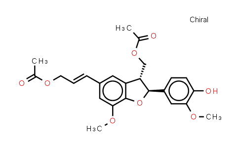 CAS No. 184046-40-0, Dimeric coniferyl acetate