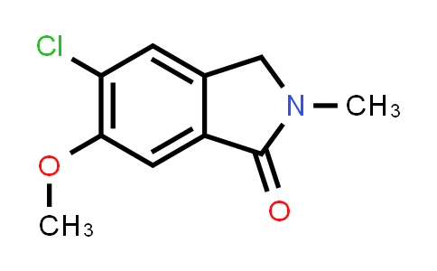 CAS No. 1840966-85-9, 5-Chloro-6-methoxy-2-methylisoindolin-1-one