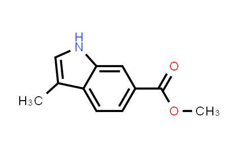 CAS No. 184151-49-3, Methyl 3-methyl-1H-indole-6-carboxylate