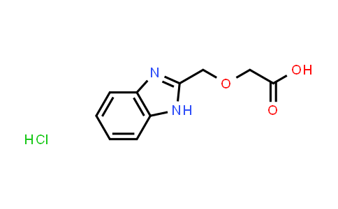 CAS No. 184482-92-6, (1H-Benzimidazol-2-ylmethoxy)acetic acid hydrochloride