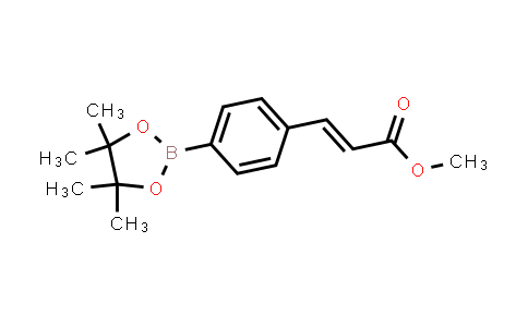 CAS No. 1844870-85-4, Methyl (E)-3-(4-(4,4,5,5-tetramethyl-1,3,2-dioxaborolan-2-yl)phenyl)acrylate