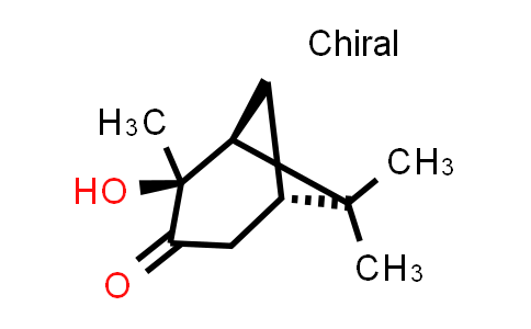 CAS No. 1845-25-6, (1S,2S,5S)-2-Hydroxy-2,6,6-trimethylbicyclo[3.1.1]heptan-3-one