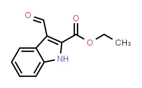 CAS No. 18450-27-6, Ethyl 3-formyl-1H-indole-2-carboxylate