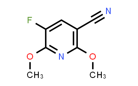 CAS No. 1845696-07-2, 5-Fluoro-2,6-dimethoxynicotinonitrile