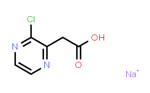 CAS No. 1845706-45-7, Sodium 2-(3-chloropyrazin-2-yl)acetic acid