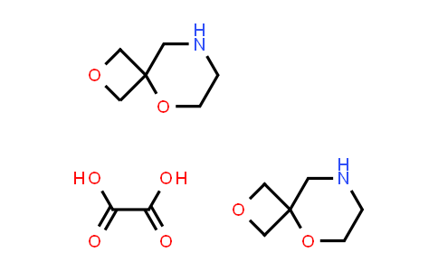 CAS No. 1845713-71-4, 2,5-Dioxa-8-azaspiro[3.5]nonane hemioxalate