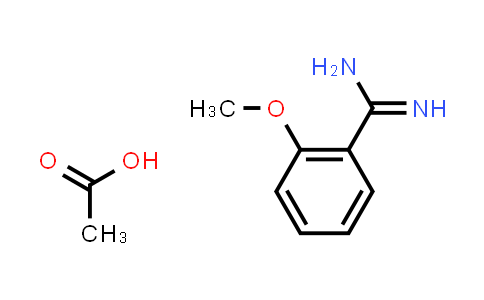 CAS No. 184778-39-0, 2-Methoxybenzimidamide acetate