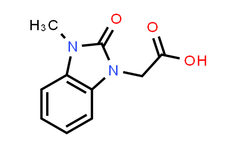 CAS No. 1848-90-4, 2-(3-Methyl-2-oxo-2,3-dihydro-1H-benzo[d]imidazol-1-yl)acetic acid