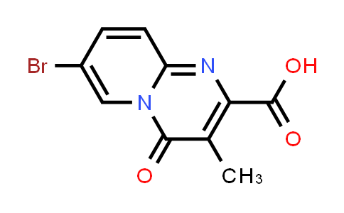 CAS No. 1848244-22-3, 7-Bromo-3-methyl-4-oxo-4H-pyrido[1,2-a]pyrimidine-2-carboxylic acid