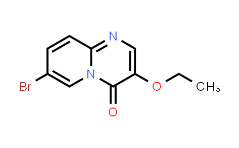 CAS No. 1848244-31-4, 7-Bromo-3-ethoxy-4H-pyrido[1,2-a]pyrimidin-4-one