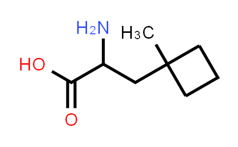 CAS No. 1849185-75-6, 2-Amino-3-(1-methylcyclobutyl)propanoic acid