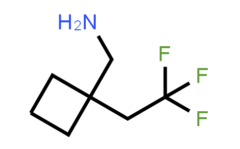CAS No. 1849283-85-7, [1-(2,2,2-Trifluoroethyl)cyclobutyl]methanamine