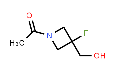 CAS No. 1849292-73-4, 1-(3-Fluoro-3-(hydroxymethyl)azetidin-1-yl)ethan-1-one