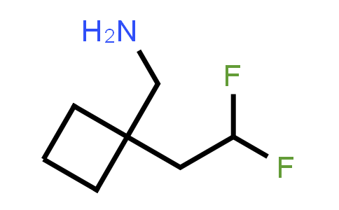 CAS No. 1849358-02-6, [1-(2,2-Difluoroethyl)cyclobutyl]methanamine