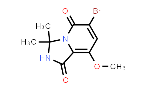 MC534521 | 1849592-41-1 | 6-Bromo-8-methoxy-3,3-dimethyl-2,3-dihydroimidazo[1,5-a]pyridine-1,5-dione