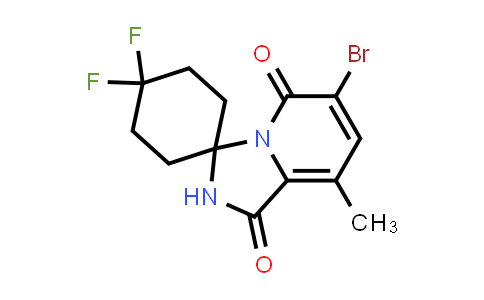 CAS No. 1849592-64-8, 6'-Bromo-4,4-difluoro-8'-methyl-2'H-spiro[cyclohexane-1,3'-imidazo[1,5-a]pyridine]-1',5'-dione