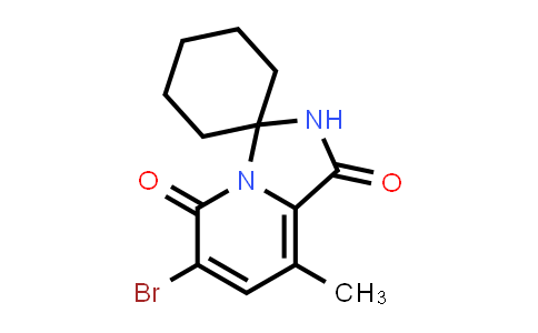 CAS No. 1849592-70-6, 6'-Bromo-8'-methyl-1'H-spiro[cyclohexane-1,3'-imidazo[1,5-a]pyridine]-1',5'(2'H)-dione