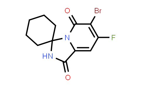 CAS No. 1849593-02-7, 6'-Bromo-7'-fluoro-1'H-spiro[cyclohexane-1,3'-imidazo[1,5-a]pyridine]-1',5'(2'H)-dione