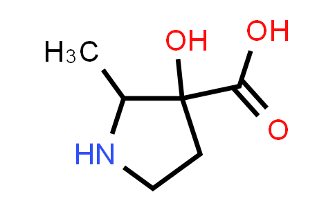 CAS No. 1850262-62-2, 3-Pyrrolidinecarboxylic acid, 3-hydroxy-2-methyl-