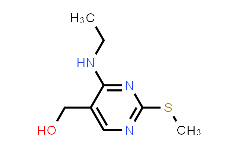 CAS No. 185040-34-0, (4-(ethylamino)-2-(methylthio)pyrimidin-5-yl)methanol