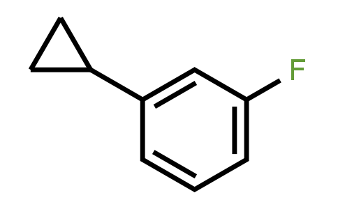 CAS No. 18511-61-0, 1-Cyclopropyl-3-fluorobenzene