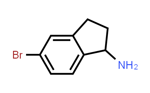 CAS No. 185122-74-1, 5-Bromo-2,3-dihydro-1H-inden-1-amine