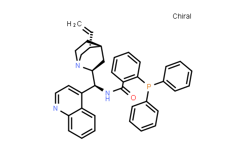 CAS No. 1852493-21-0, N-(8α,9S)-cinchonan-9-yl-2-(diphenylphosphino)benzamide