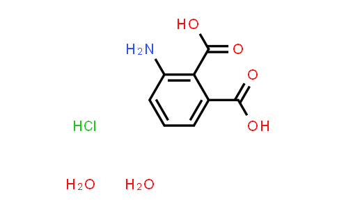 CAS No. 1852533-96-0, 3-Aminophthalic acid hydrochloride dihydrate