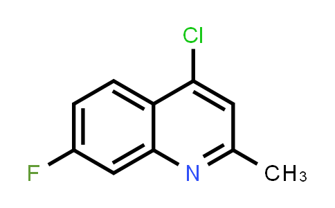 CAS No. 18529-04-9, 4-Chloro-7-fluoro-2-methylquinoline