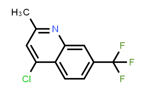 CAS No. 18529-09-4, 4-Chloro-2-methyl-7-(trifluoromethyl)quinoline